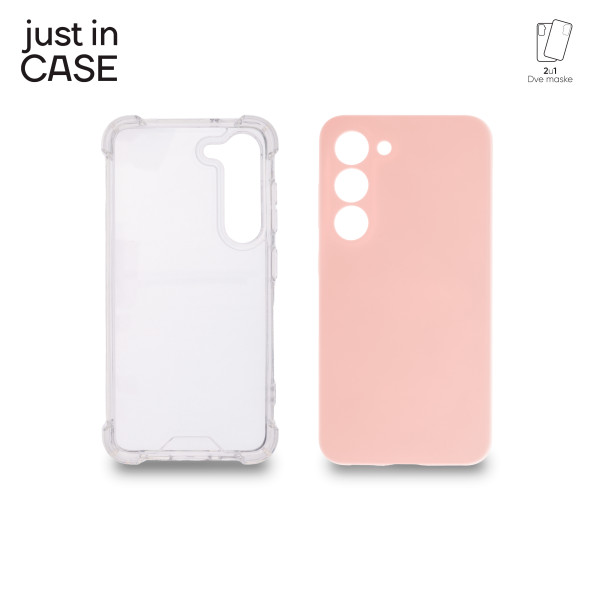 2u1 Extra case MIX paket PINK za Samsung S23 slika 1