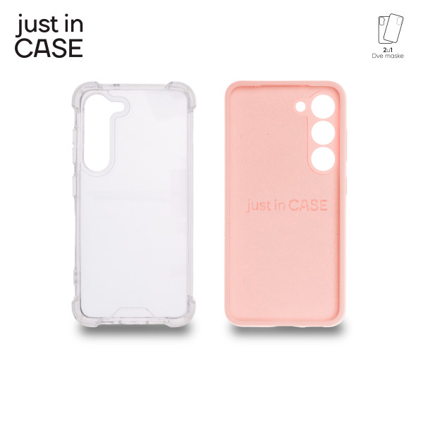 2u1 Extra case MIX paket PINK za Samsung S23 slika 4