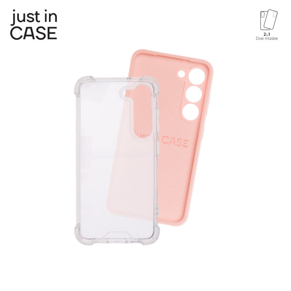 2u1 Extra case MIX paket PINK za Samsung S23 slika 3