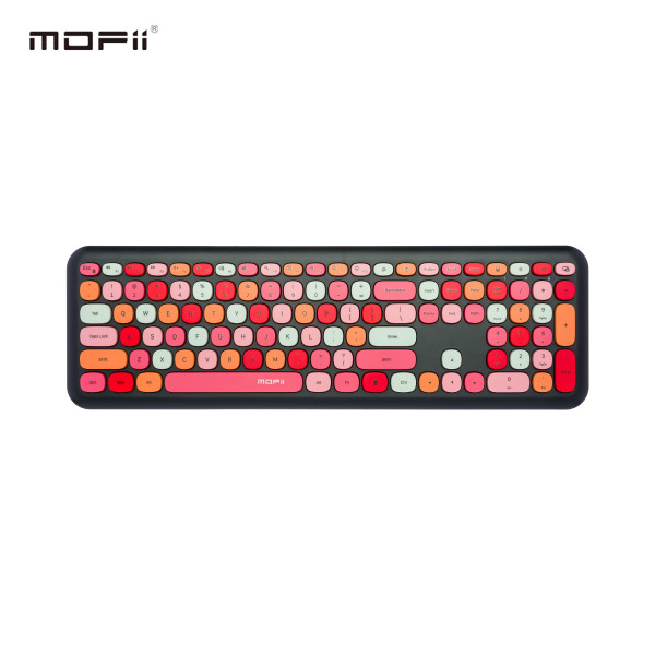 MOFII WL RETRO set tastatura i miš u CRVENO/CRNOJ boji slika 3