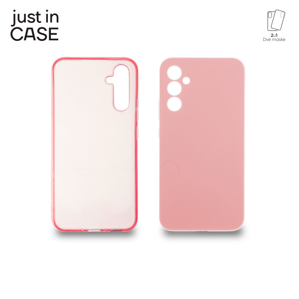 2u1 Extra case MIX paket maski za telefon Samsung A34 5G PINK slika 1