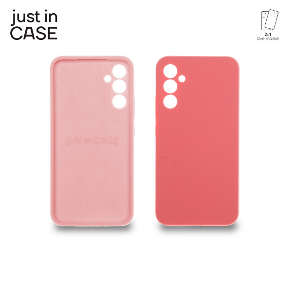 2u1 Extra case MIX PLUS paket PINK za Samsung A34 5G slika 1