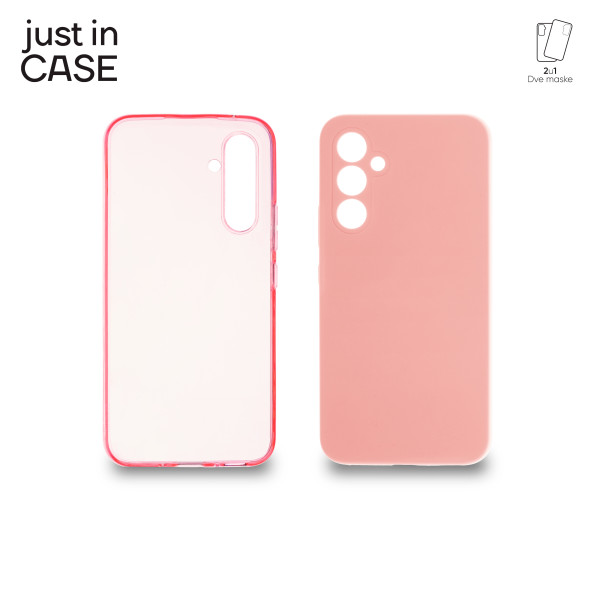 2u1 Extra case MIX paket maski za telefon Samsung A54 5G PINK slika 1