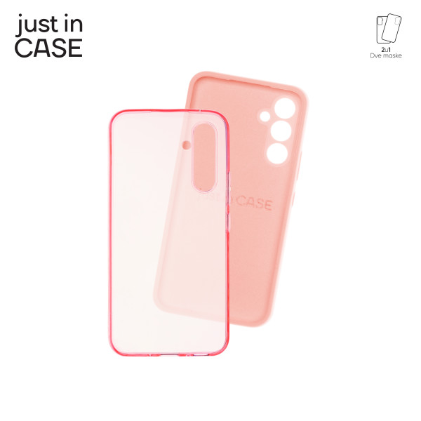 2u1 Extra case MIX paket maski za telefon Samsung A54 5G PINK slika 3