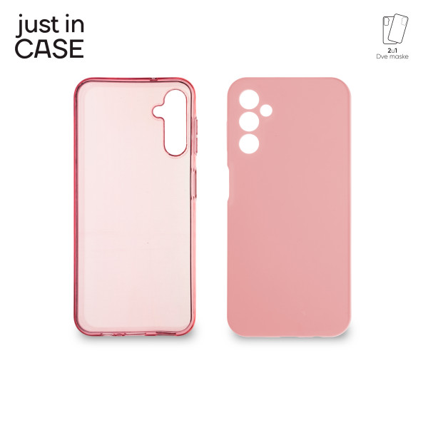 2u1 Extra case MIX paket PINK za Samsung A14 4G slika 1