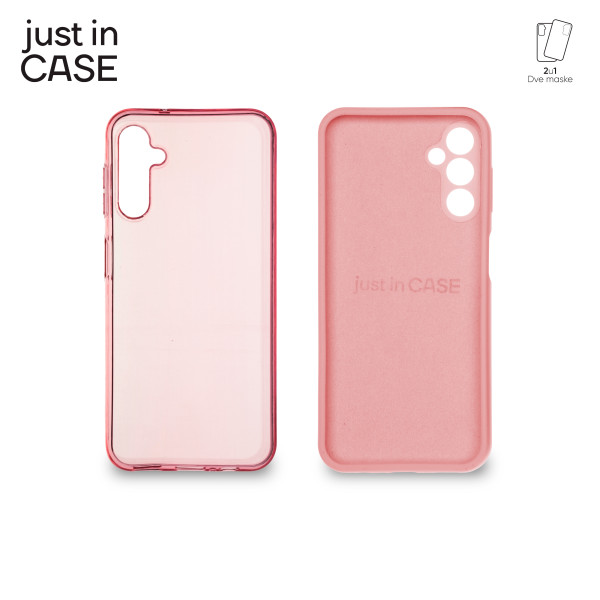 2u1 Extra case MIX paket PINK za Samsung A14 4G slika 3