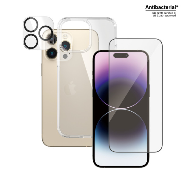 PanzerGlass iPhone 14 Pro Max Bundle (UWF zaštitno staklo, futrola, zaštita za kameru) slika 4