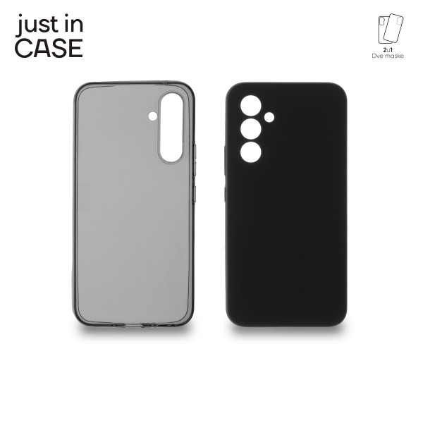 2u1 Extra case MIX paket maski za telefon Samsung A54 5G CRNI slika 1