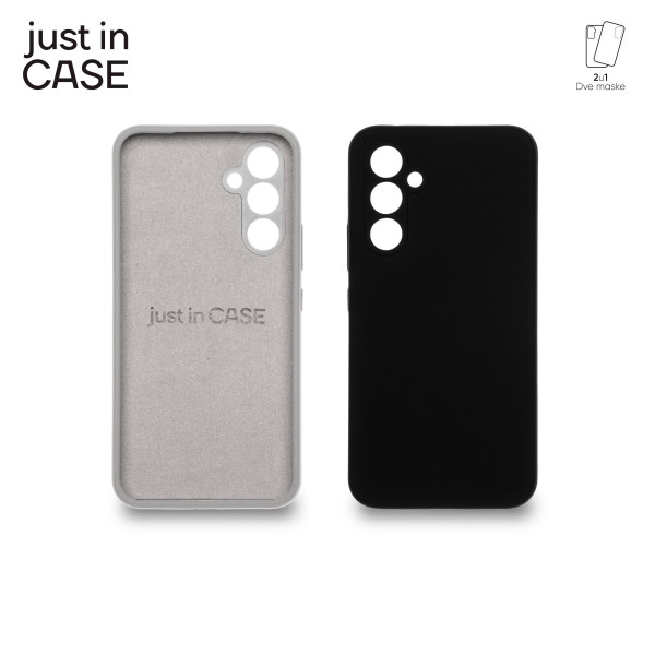 2u1 Extra case MIX PLUS paket maski za telefon CRNI za Samsung A54 5G slika 1