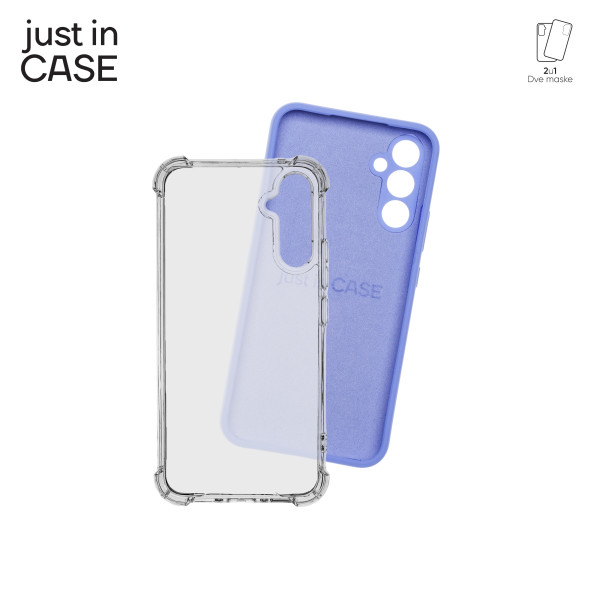 2u1 Extra case MIX paket maski za telefon Samsung A34 5G LJUBIČASTI slika 4