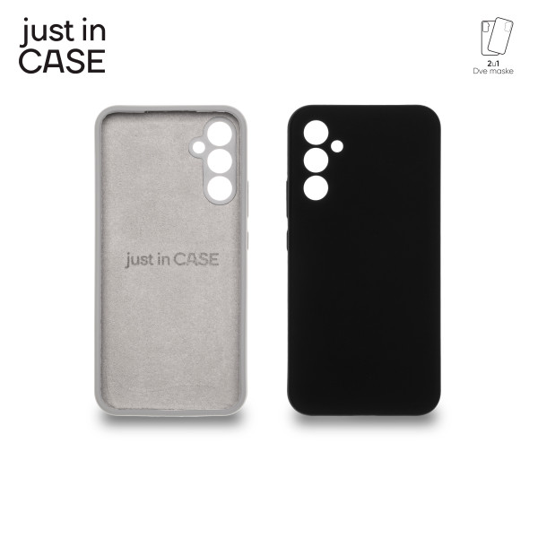 2u1 Extra case MIX PLUS paket maski za telefon CRNI za Samsung A34 5G slika 1