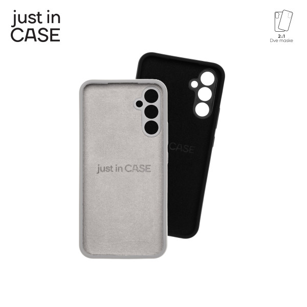 2u1 Extra case MIX PLUS paket maski za telefon CRNI za Samsung A34 5G slika 3