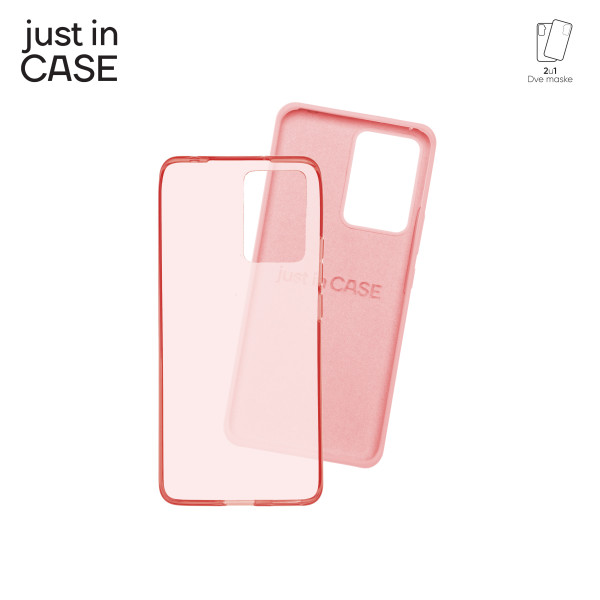 2u1 Extra case MIX paket maski za telefon PINK za Xiaomi 13 Lite slika 3