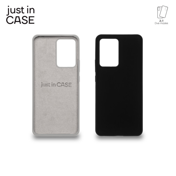 2u1 Extra case MIX PLUS paket maski za telefon CRNI za Xiaomi 13 Lite slika 1