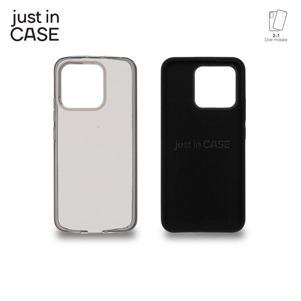 2u1 Extra case MIX paket maski za telefon CRNI za Xiaomi 13 slika 4