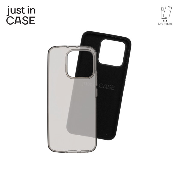 2u1 Extra case MIX paket maski za telefon CRNI za Xiaomi 13 slika 3