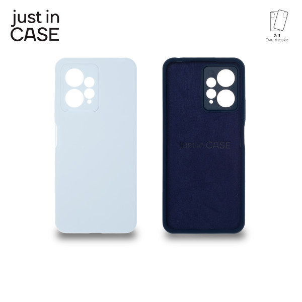 2u1 Extra case MIX PLUS paket maski za telefon PLAVI za Xiaomi Redmi Note 12 slika 3