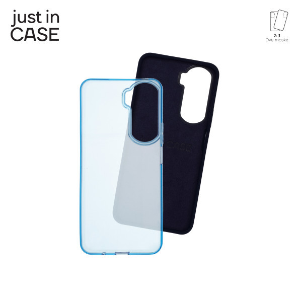 2u1 Extra case MIX paket PLAVI za Honor 90 Lite slika 3