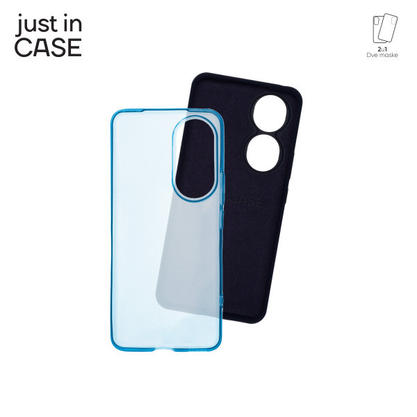 2u1 Extra case MIX paket PLAVI za Honor 90 slika 4