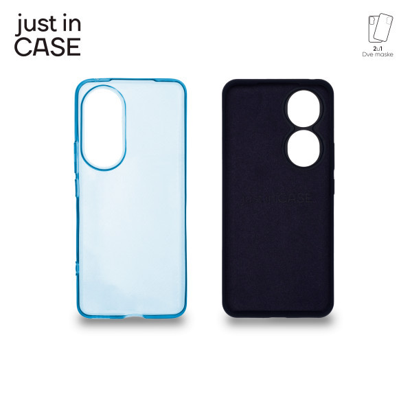 2u1 Extra case MIX paket PLAVI za Honor 90 slika 3