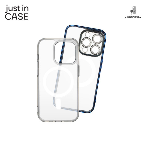 2u1 Extra case MAG MIX paket PLAVI za iPhone 15 Pro slika 4