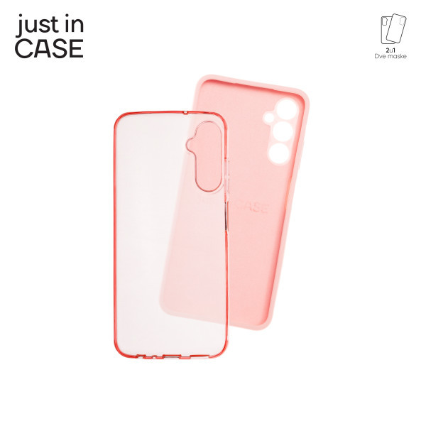 2u1 Extra case MIX paket maski za telefon Samsung Galaxy A05S PINK slika 3