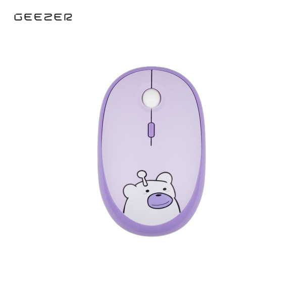 GEEZER WL HELLO BEAR set tastatura i miš u LjUBIČASTOJ boji slika 4