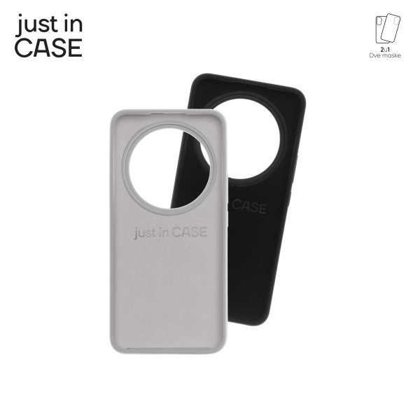 2u1 Extra case MIX PLUS paket maski za telefon Xiaomi 14 Ultra CRNI slika 3