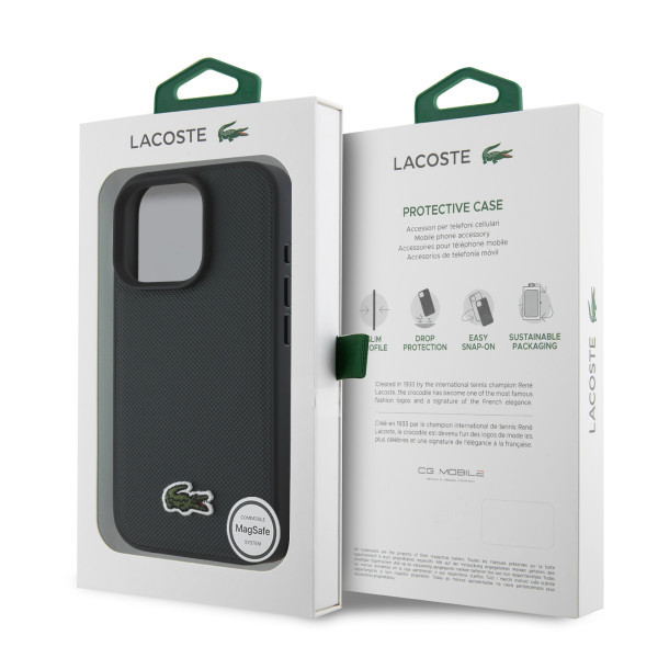 LACOSTE MAGSAFE maska za iPhone 16 Pro SINOPLE GREEN slika 5