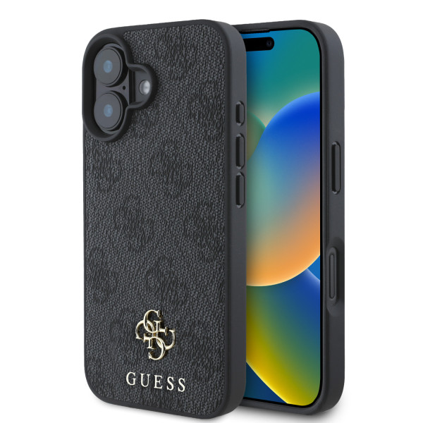 GUESS MAGSAFE maska za iPhone 16 CLASSIC BLACK slika 1