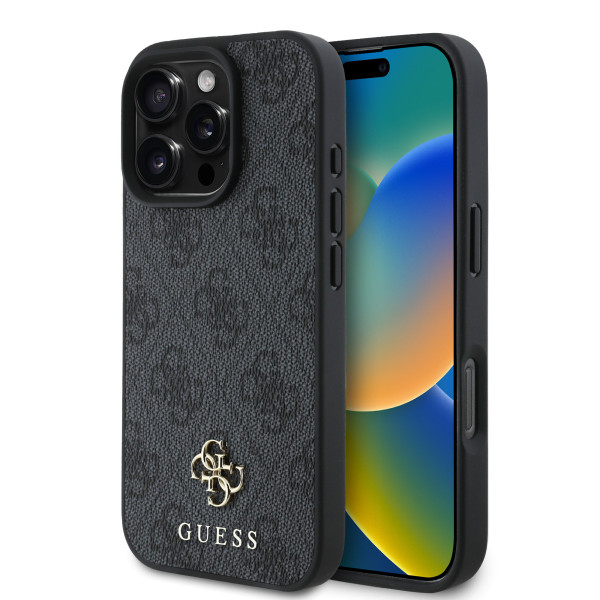 GUESS MAGSAFE maska za iPhone 16 Pro Max CLASSIC BLACK slika 1