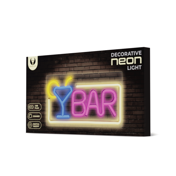 Dekorativna neon LED rasveta BAR COCKTAIL slika 3