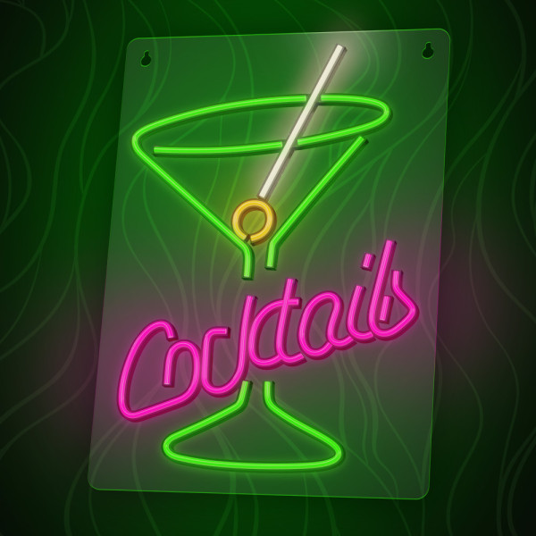 Dekorativna neon LED rasveta COCKTAILS slika 5