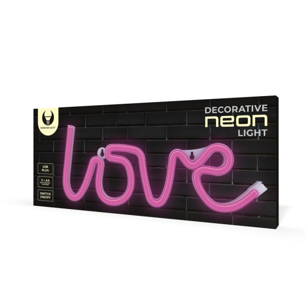 Dekorativna neon LED rasveta LOVE slika 3