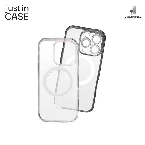 2u1 Extra case MAG MIX paket CRNI za iPhone 16 Pro slika 3