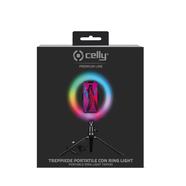 CELLY Ring lite PYTRIPOD stativ za telefon slika 4