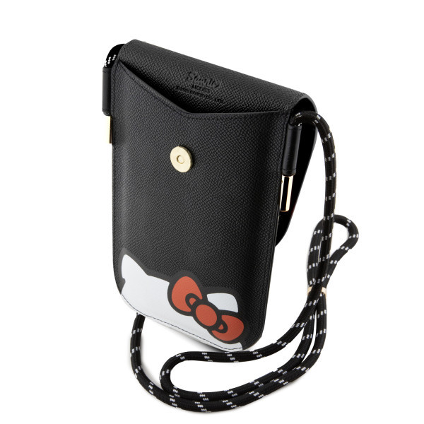 HELLO KITTY Univerzalna torbica za telefon HIDDEN KITTY LOGO BLACK slika 4