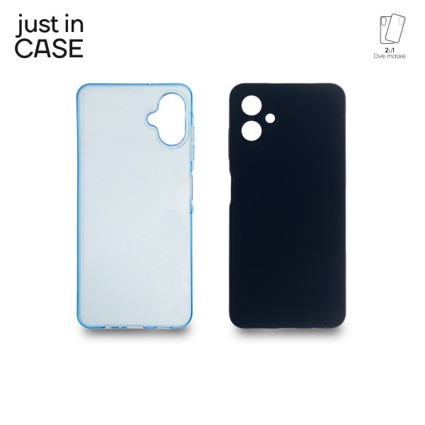 2u1 Extra case MIX paket maski za telefon Samsung Galaxy A06 PLAVI slika 1