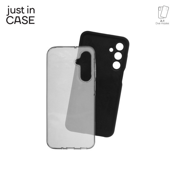 2u1 Extra case MIX paket maski za telefon Samsung Galaxy A16 CRNI slika 3