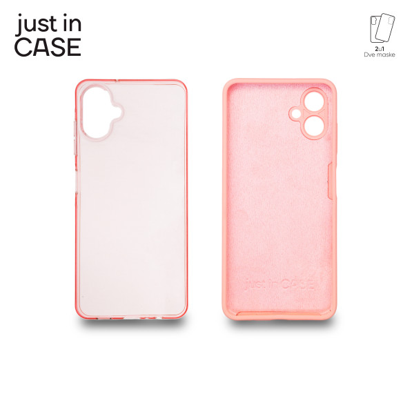 2u1 Extra case MIX paket maski za telefon Samsung Galaxy A06 PINK slika 3