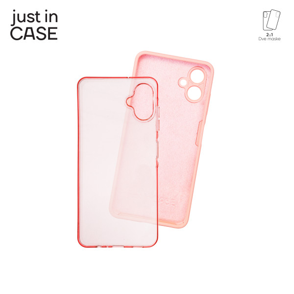 2u1 Extra case MIX paket maski za telefon Samsung Galaxy A06 PINK slika 4