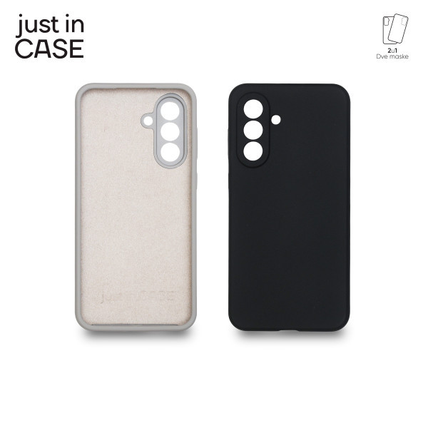 2u1 Extra case MIX PLUS paket maski za telefon Samsung Galaxy A36 CRNI slika 1