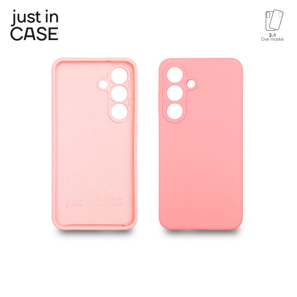 2u1 Extra case MIX PLUS paket maski za telefon Samsung S25 PINK slika 1