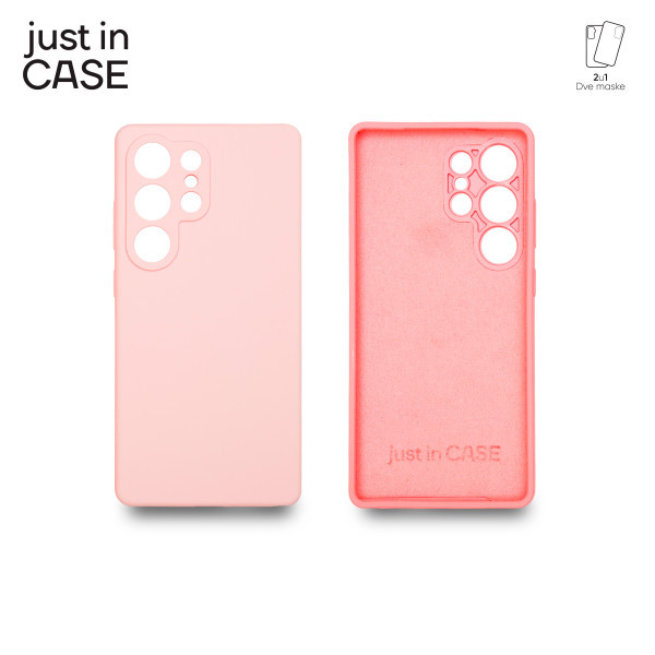 2u1 Extra case MIX PLUS paket maski za telefon Samsung S25 Ultra PINK slika 3