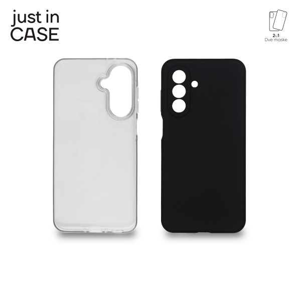 2u1 Extra case MIX paket maski za telefon Samsung Galaxy A26 CRNI slika 1