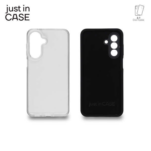 2u1 Extra case MIX paket maski za telefon Samsung Galaxy A26 CRNI slika 4