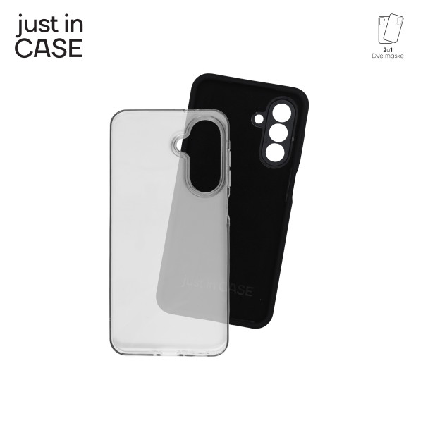 2u1 Extra case MIX paket maski za telefon Samsung Galaxy A26 CRNI slika 3