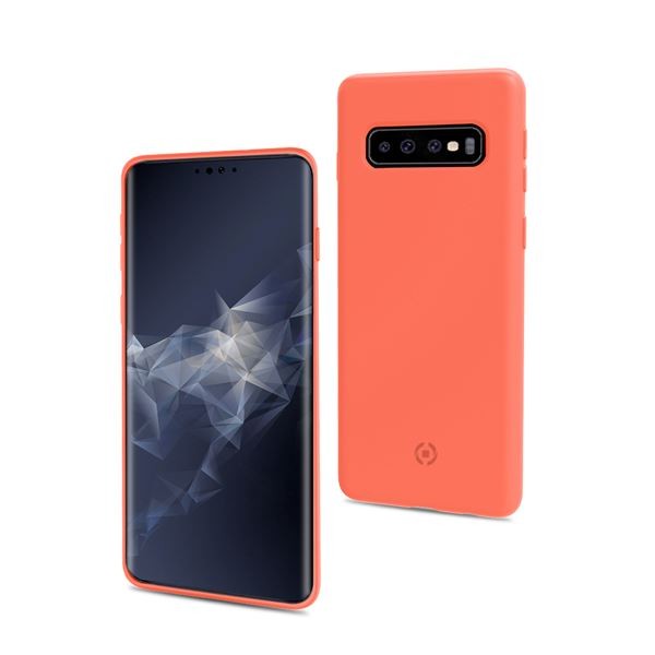 CELLY TPU futrola SHOCK za Samsung S10 u NARANDŽASTOJ boji slika 3