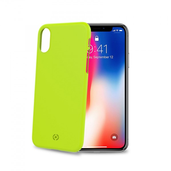 CELLY TPU futrola SHOCK za iPhone X/XS u ŽUTOJ boji slika 1