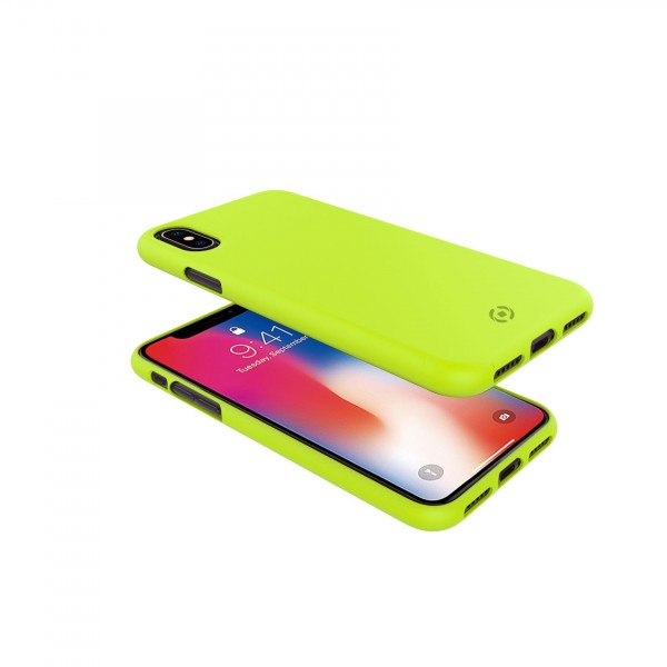 CELLY TPU futrola SHOCK za iPhone X/XS u ŽUTOJ boji slika 4